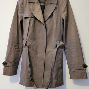 Mexx Metropolitan hip-length, trench-style blazer or spring/fall jacket.